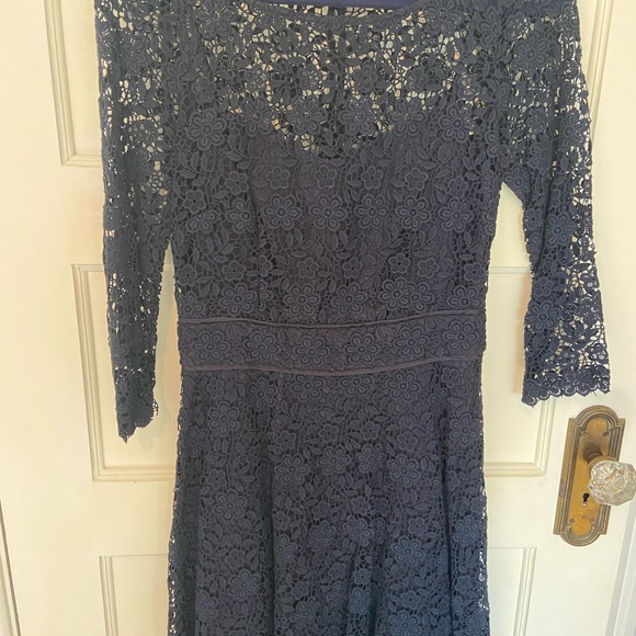 Juicy Couture Navy Lace Dress - Picture 8 of 8